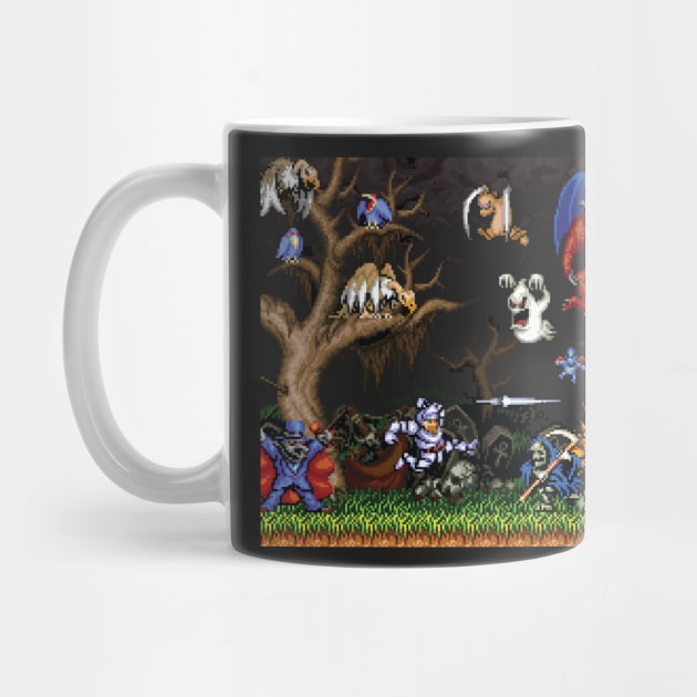 Ghouls 'n Ghosts by horrorshirt